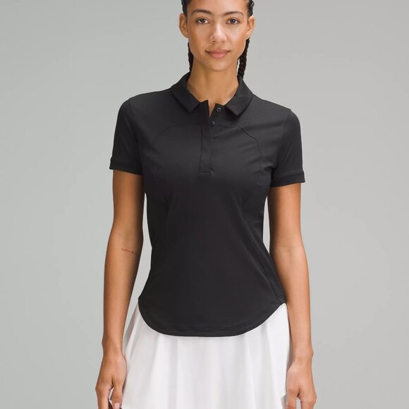 Lululemon Quick-Dry Short-Sleeve Polo Shirt EUC - Picture 1 of 3